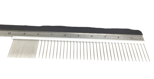 Silver New Moon Dog Grooming Comb