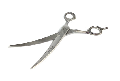New Moon~Mustang~Bent Shank 2pc Dog Grooming Scissor Set