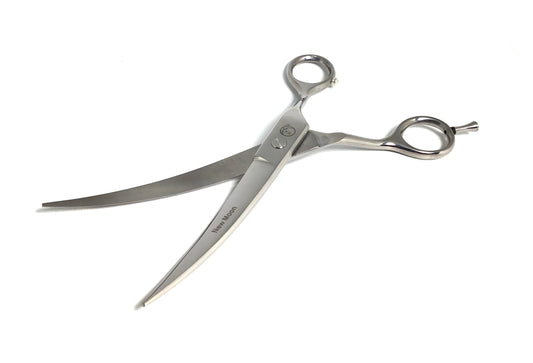 New Moon~Mustang~Curved Bent Shank Dog Grooming Scissor