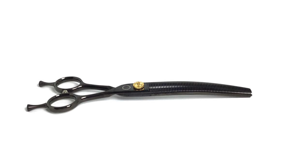New Moon Total Lunar Eclipse Dog Grooming Curved Thinner Scissor