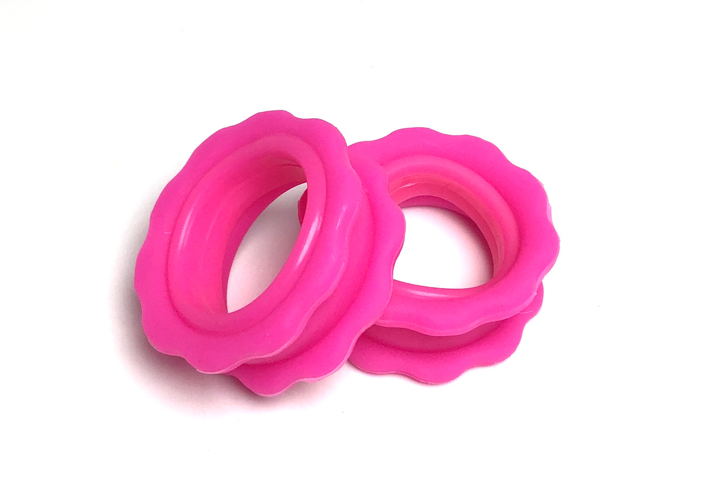 New Moon Tiny Finger Petite Hand Scissor Finger Rings-Gear Blossom