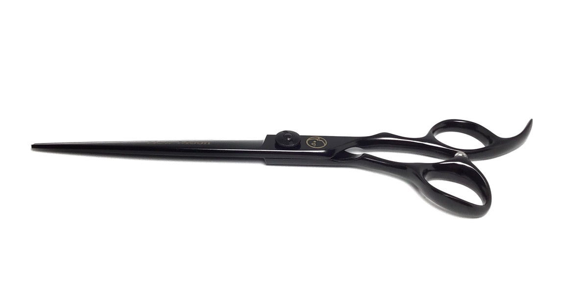 Total Lunar Eclipse 3pc w/ Curved Thinner Dog Grooming Scissor Set