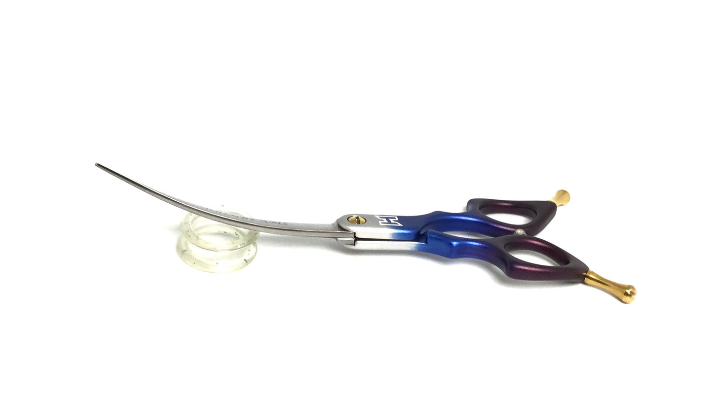 Moonbeam~Stellar~Rainbow Super Curved Dog Grooming Scissor