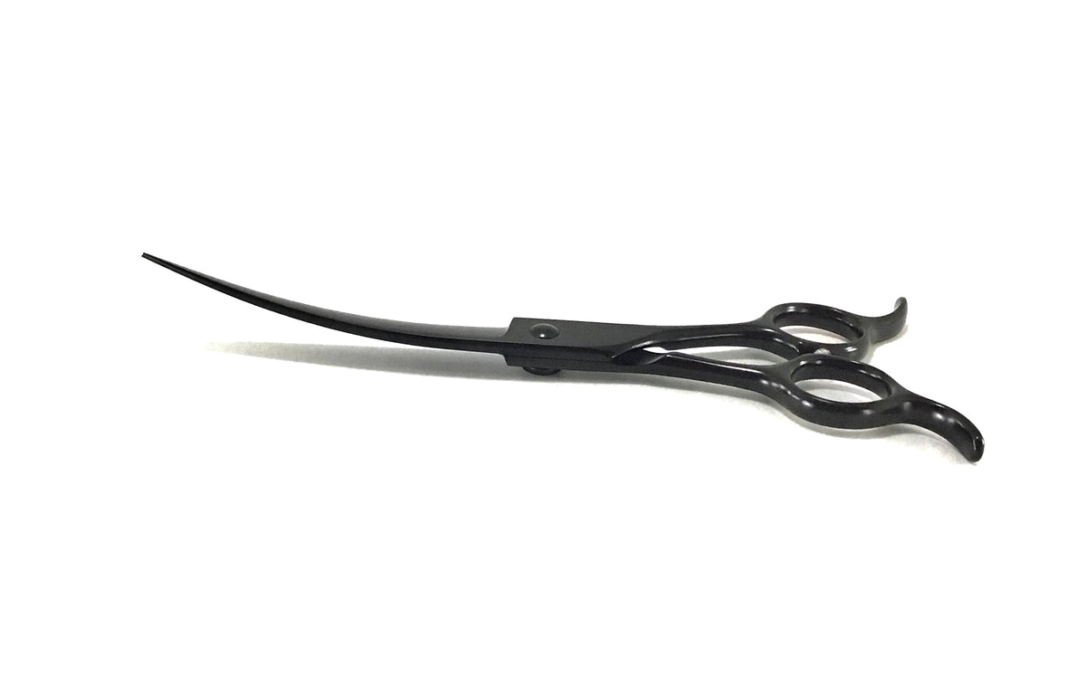 Total Lunar Eclipse 3pc w/ Curved Thinner Dog Grooming Scissor Set
