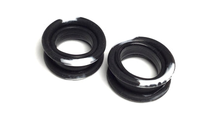 New Moon Tiny Finger Petite Hand Scissor Finger Rings-SWIRL