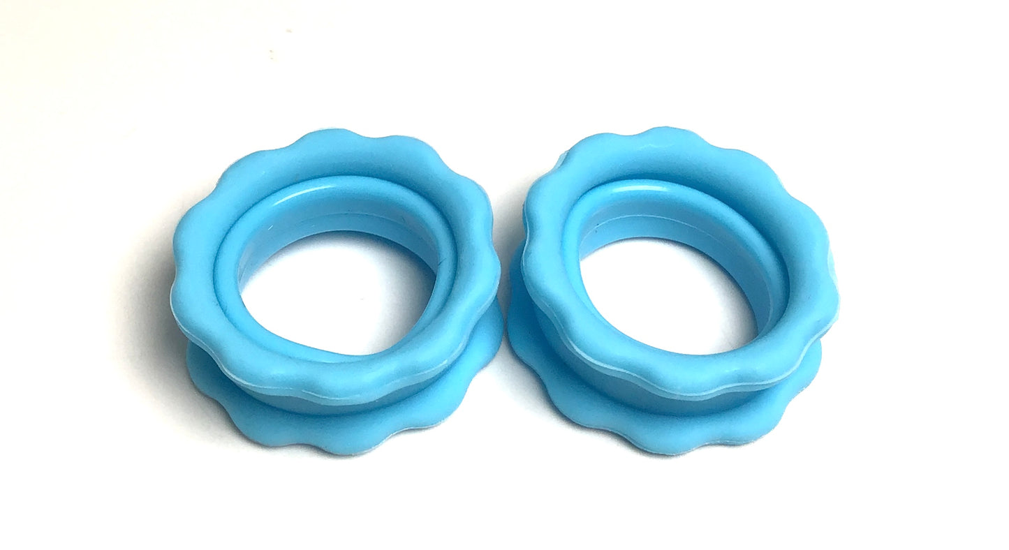 New Moon Tiny Finger Petite Hand Scissor Finger Rings-Gear Blossom