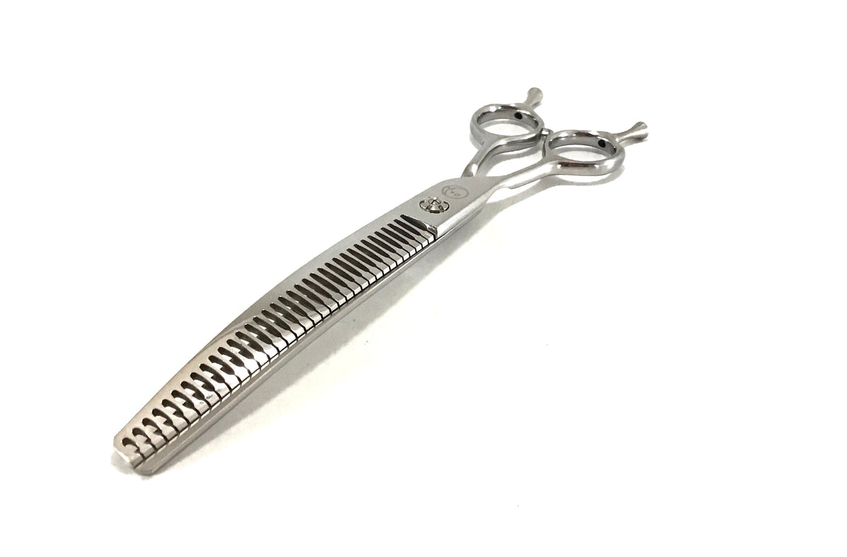 Left Handed Moonshiner Fluffer 3pc Dog Grooming Scissor Set