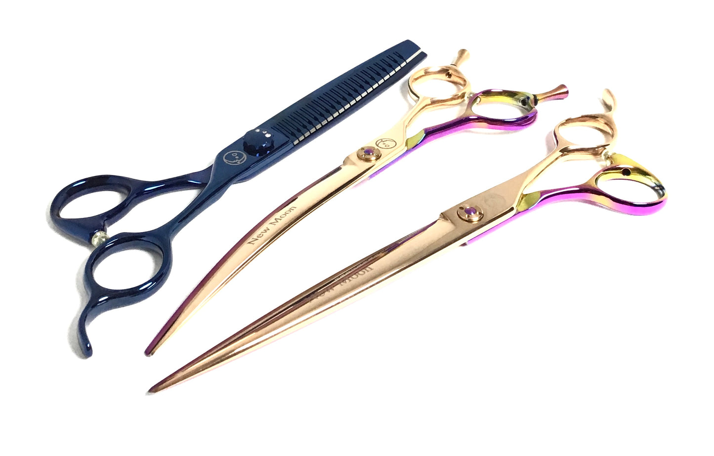 New Moon Jupiter Midnight 3pc Dog Grooming Scissor Set
