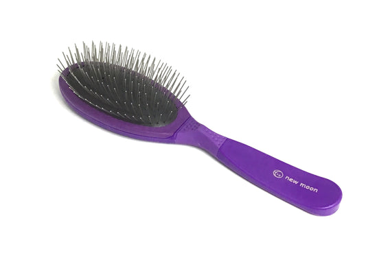New Moon Suzhou Dog Grooming Pin Brush(purple)