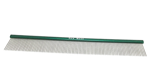 Green Envy Fine Tooth Show Competition Comb