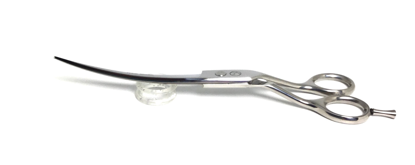 New Moon~Mustang~Bent Shank 2pc Dog Grooming Scissor Set