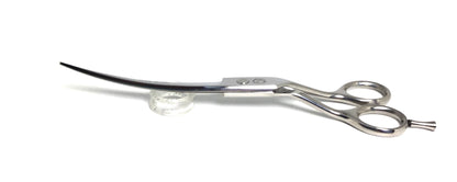 New Moon~Mustang~Bent Shank 2pc Dog Grooming Scissor Set
