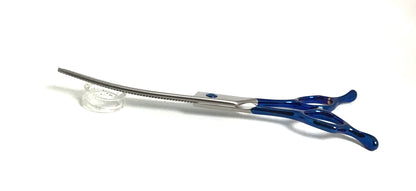 New Moon Blue Moon Curved Thinner Dog Grooming Scissor