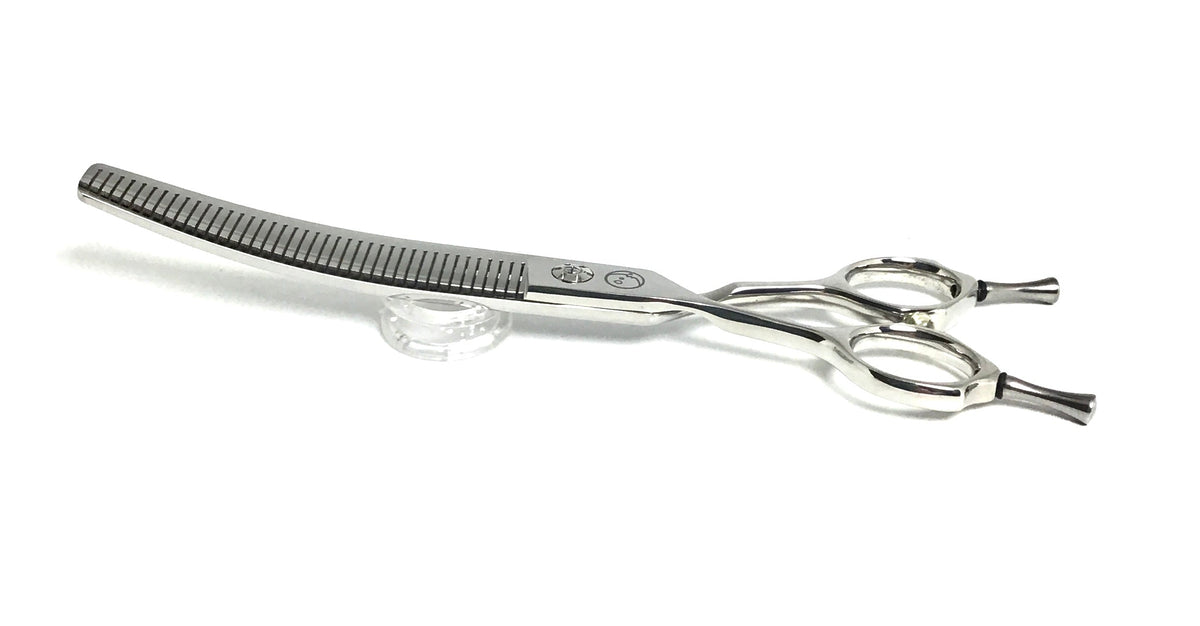 Left Handed Moonshiner Fluffer 3pc Dog Grooming Scissor Set