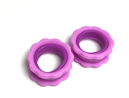 New Moon Tiny Finger Petite Hand Scissor Finger Rings-Gear Blossom