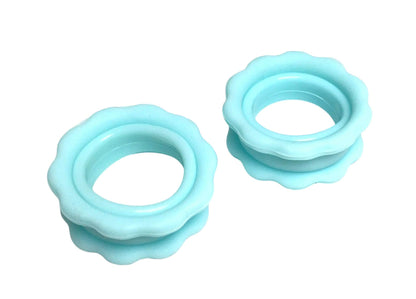 New Moon Tiny Finger Petite Hand Scissor Finger Rings-Gear Blossom