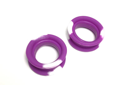 New Moon Tiny Finger Petite Hand Scissor Finger Rings-SWIRL