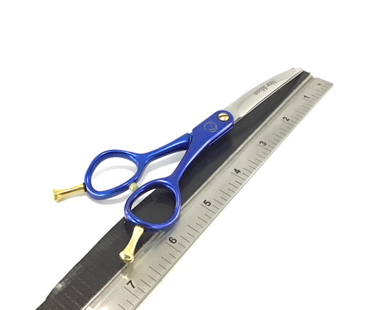 New Moon Cobalt Dog Grooming Super Curve Scissor