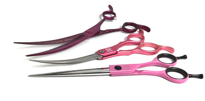Hot Mess 3pc Dog Grooming Scissor Set