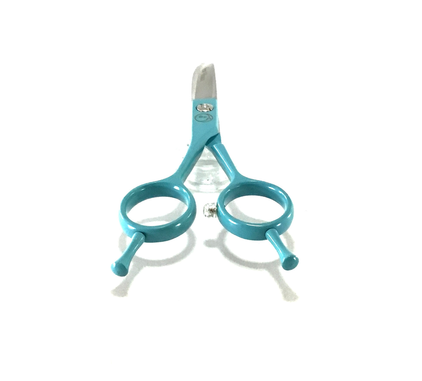 New Moon Left Handed Painted Moon Curve Dog Grooming Scissor