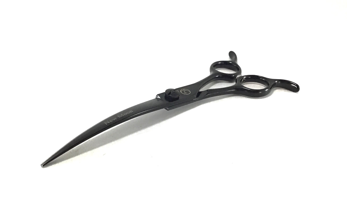 Total Lunar Eclipse 3pc w/ Curved Thinner Dog Grooming Scissor Set