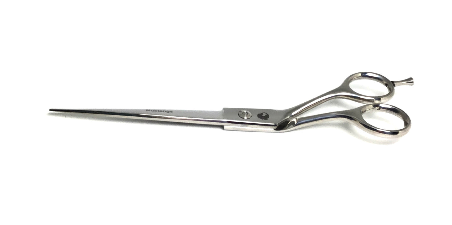 New Moon~Mustang~Bent Shank 2pc Dog Grooming Scissor Set