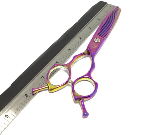 New Moon Nirvana Curved Dog Grooming Thinner & Chunker 2pc Set or Single