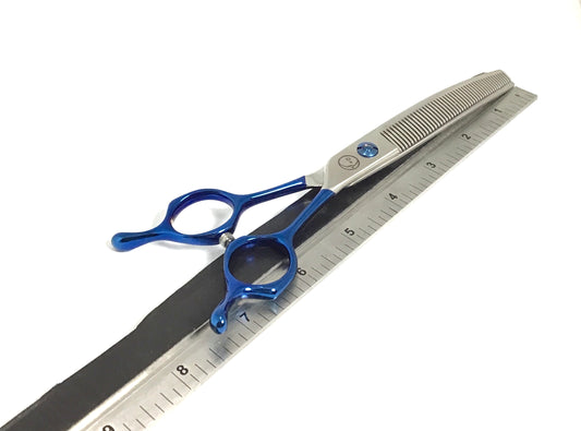 New Moon Blue Moon Curved Thinner Dog Grooming Scissor