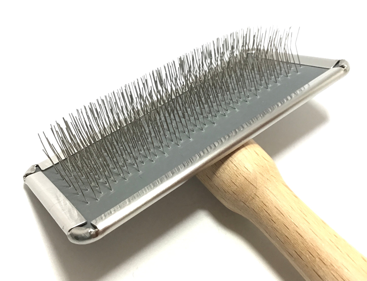 Beech Wood Steel Slicker Brushes