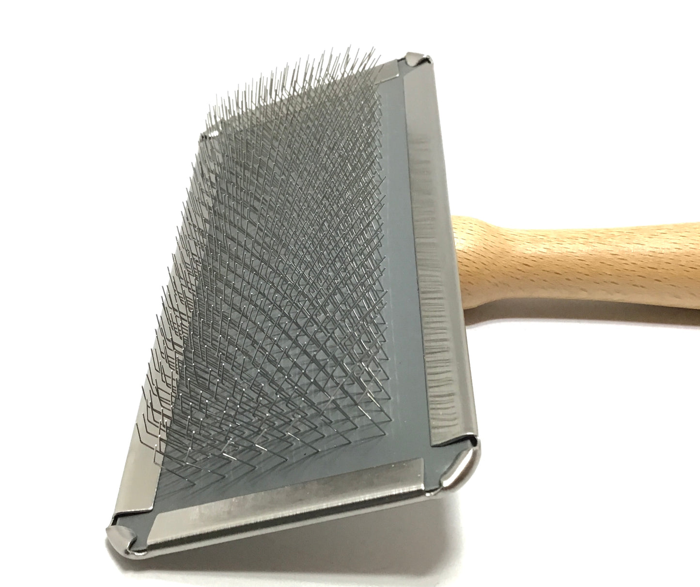 Beech Wood Steel Slicker Brushes