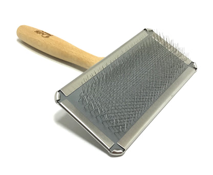 Beech Wood Steel Slicker Brushes