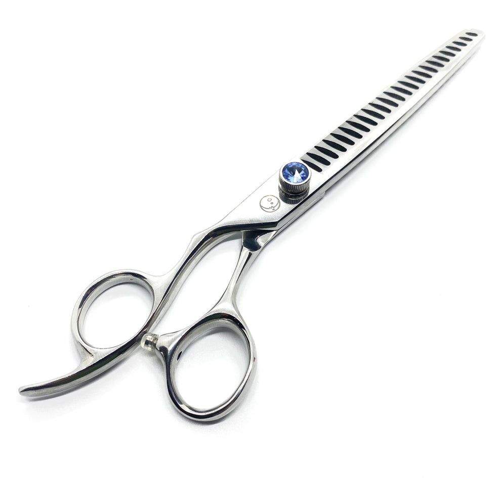 Gallery Detail: New Moon Left Handed Moonshiner Chunker Dog Grooming Scissor