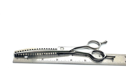 New Moon Half-Moon Dog Grooming Curved Chunker