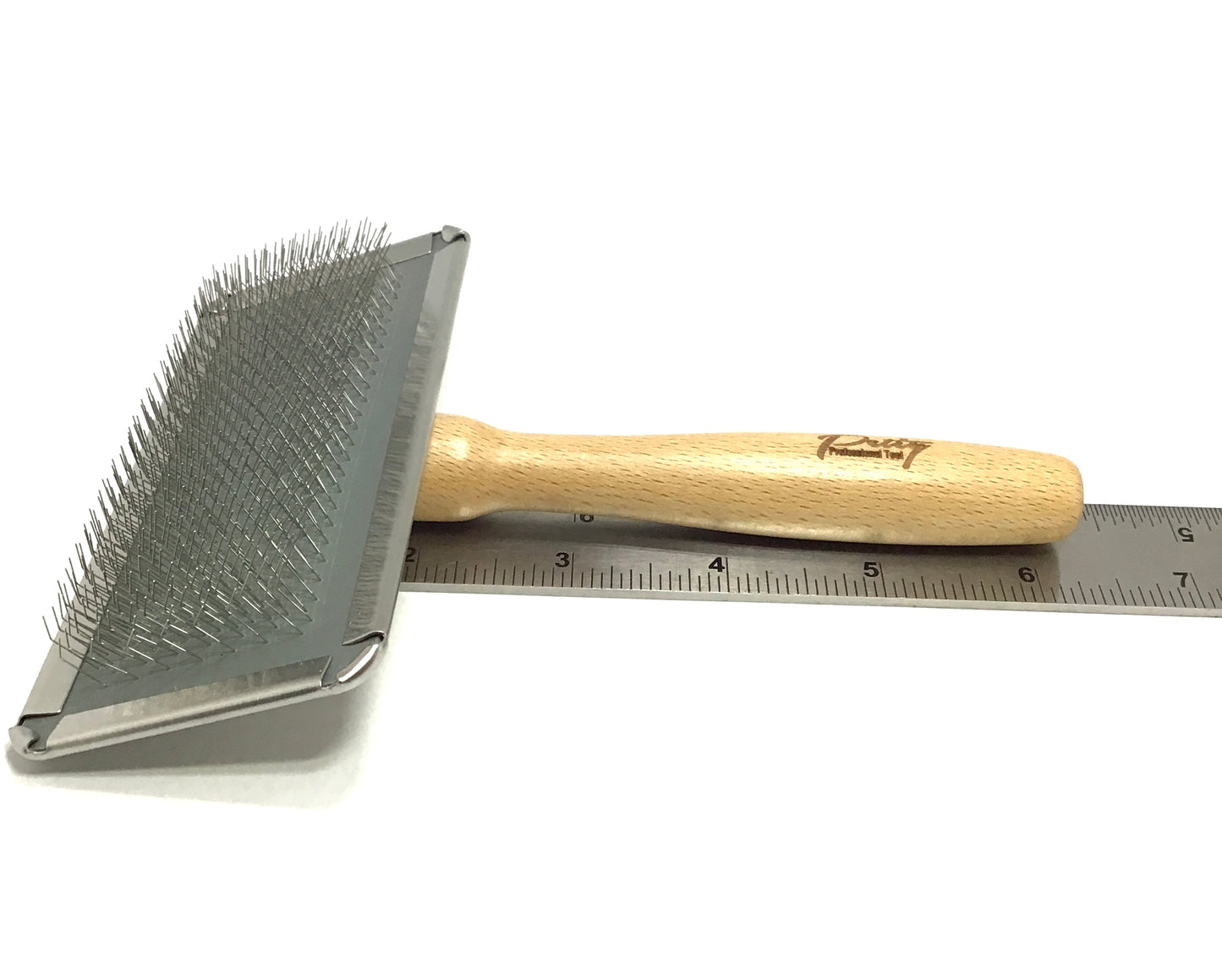 Beech Wood Steel Slicker Brushes