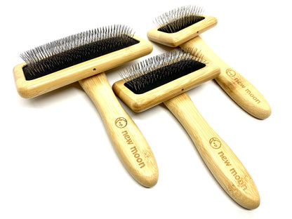 Earthy Bamboo Slicker Brush(sets or singles)