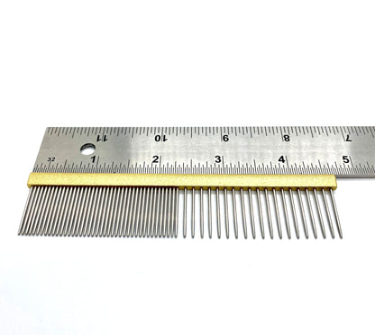 Petite 4.5” Gold  Solar Comb