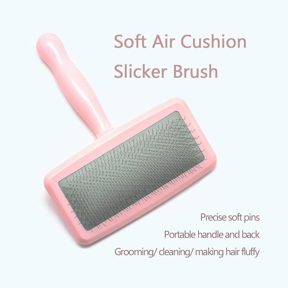 Pink Neptune Slicker Brush