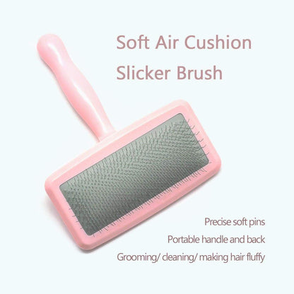 Pink Neptune Slicker Brush