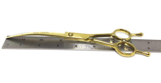 New Moon Dog Super Curved Dog Grooming Scissors