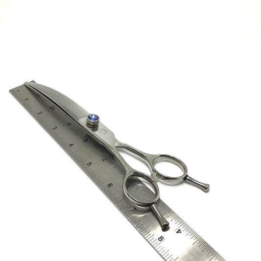 New Moon Left Handed Moonshiner Curve Dog Grooming Scissor