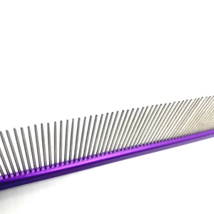 Purple Fine Tooth Show Competition Comb