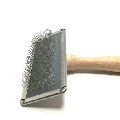 Beech Wood Steel Slicker Brushes