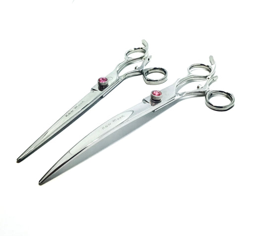 New Moon Swivel 2pc Dog Grooming Scissor Set or Individual