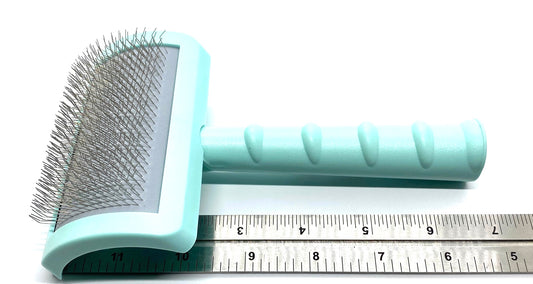 New Moon Short Tine Dog Grooming Slicker Brush, “The Doodle”